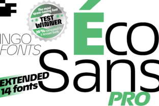 Éco Sans Pro Extended: A Bold Typeface for Digital Impact